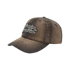 Șapcă tip „dad cap” cu imprimeu script spray fade