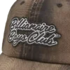 Șapcă tip „dad cap” cu imprimeu script spray fade