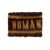 Bandă cu logo din tricotaj pufos