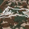 Glugă cu fermoar Running Dog woodland camo