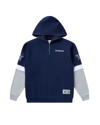 Hanorac cu glugă și fermoar Dallas Cowboys