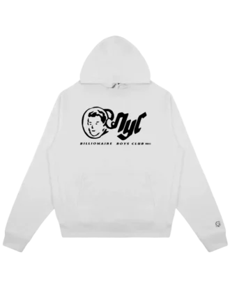 Hanorac cu glugă și logo NYC
