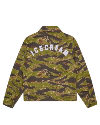 Jachetă de lucru cu dungi de tigru