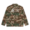 Jachetă de teren Running Dog cu imprimeu camuflaj woodland