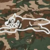 Jachetă de teren Running Dog cu imprimeu camuflaj woodland