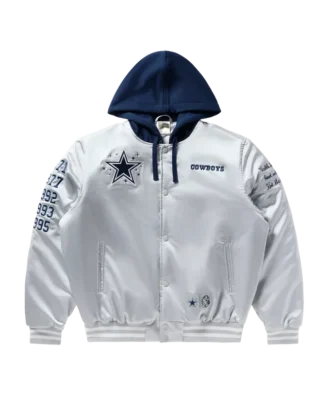 Jachetă din satin Dallas Cowboys