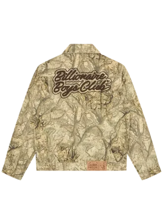 Jachetă trucker cu imprimeu camuflaj Diamonds & Dollars