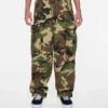 Pantaloni cargo Star Camo (croială largă)
