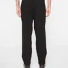 Pantaloni de trening cu picior drept și Curve Logo