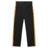 Pantaloni de trening din velur cu logo arc mic Pantaloni de trening din velur cu logo arc mic