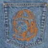 Pantaloni din denim cu croi larg Astro Pantaloni din denim cu croi larg Astro
