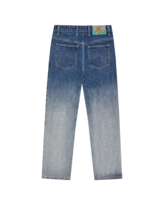 Pantaloni din denim Fade Out Running Dog Double Scoop