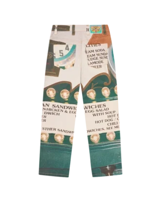 Pantaloni din denim Parlor Double Scoop