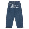 Pantaloni din denim Running Dog cu trei buzunare