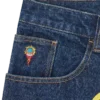 Pantaloni din denim Running Dog Double Scoop