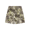 Pantaloni scurți cargo din bumbac cu imprimeu camuflaj