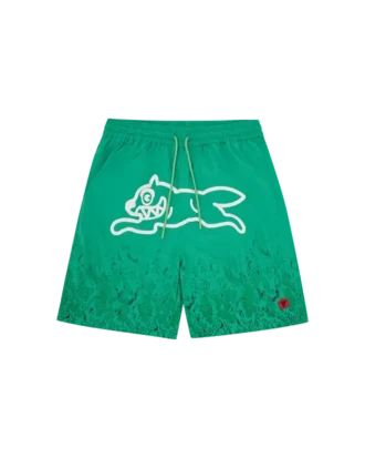 Pantaloni scurți de baie cu imprimeu de piele de șarpe în degrade