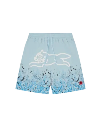 Pantaloni scurți de baie cu imprimeu de piele de șarpe în degrade