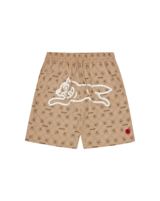 Pantaloni scurți de baie Monogram cu Running Dog