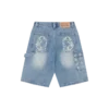 Pantaloni scurți de brutar din denim Diamonds & Dollars