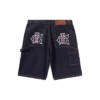 Pantaloni scurți de carpenter din denim Selvedge Running Dog Pantaloni scurți de carpenter din denim Selvedge Running Dog