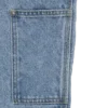 Pantaloni scurți de pictor din denim