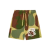 Pantaloni scurți de trening pentru copii cu imprimeu Space Camo