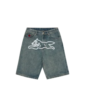 Pantaloni scurți din denim Running Dog