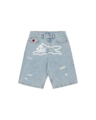 Pantaloni scurți din denim Running Dog