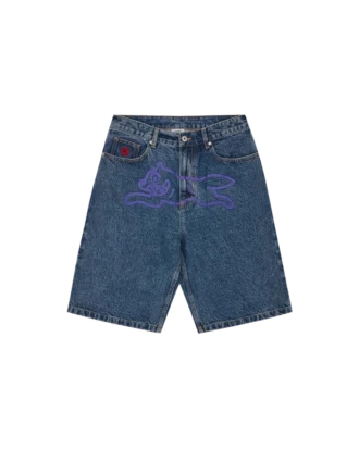 Pantaloni scurți din denim Running Dog