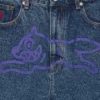 Pantaloni scurți din denim Running Dog Pantaloni scurți din denim Running Dog