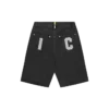 Pantaloni scurți din denim Running Dog cu trei cupe Pantaloni scurți din denim Running Dog cu trei cupe
