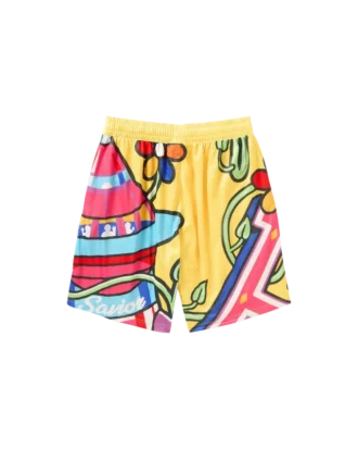 Pantaloni scurți din plasă