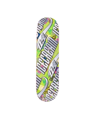 Placă de skate cu logo Chrome