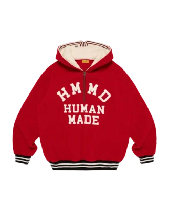 Pulover din fleece cu jumătate de fermoar