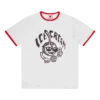 Tricou cu guler în formă de cireșe pentru femei