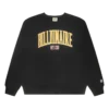 Tricou cu guler rotund în stil colegial