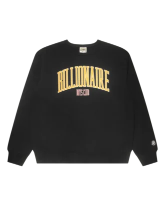 Tricou cu guler rotund în stil colegial