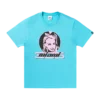 Tricou cu insignă roz
