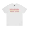 Tricou cu logo drept și gradient de strasuri