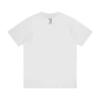 Tricou cu logo drept și gradient de strasuri