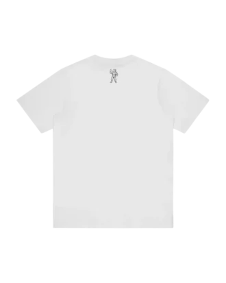Tricou cu logo drept și gradient de strasuri