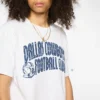Tricou cu mânecă scurtă Dallas Cowboys cu Curve Logo, alb