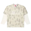 Tricou cu mâneci lungi Chuck de tricotaje Tricou cu mâneci lungi Chuck de tricotaje