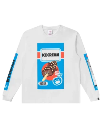 Tricou cu mâneci lungi Crunchy Shark Tricou cu mâneci lungi Crunchy Shark