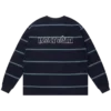 Tricou cu mâneci lungi și bordură din bumbac