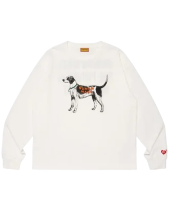Tricou cu mâneci lungi și imprimeu