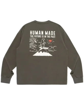 Tricou cu mâneci lungi și imprimeu #4