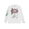 Tricou cu mâneci lungi și imprimeu grafic Tricou cu mâneci lungi și imprimeu grafic