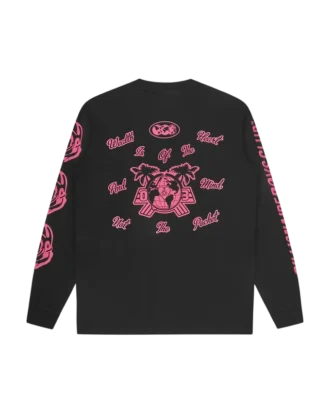 Tricou cu mâneci lungi și imprimeu multi-regata